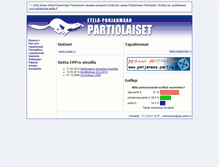 Tablet Screenshot of epp.partio.fi